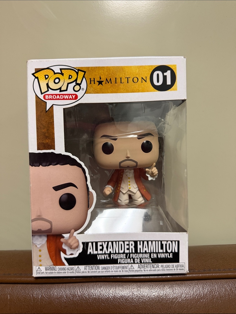 BRAND NEW-Never Opened Funko Pop! Hamilton Vinyl Figure